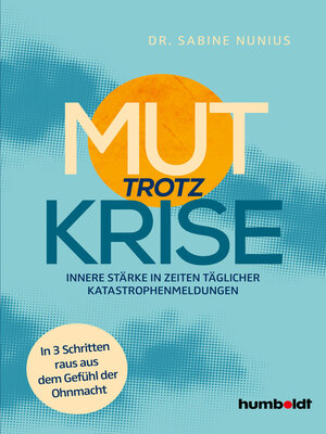 cover image of Mut trotz Krise